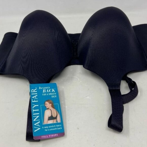 Vanity Fair Lingerie® Beauty Back Back Smoother Full-F ... Color: Black Size: 44 - Picture 4 of 5